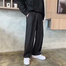 夏季休闲裤男士潮流宽松西装裤港风新款ins坠感西装裤子XK310-P35，男装西裤，星座1008