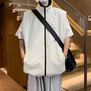 MJ156/P55满天星马甲两面穿休闲男宽松情侣百搭两面服背心外套图片