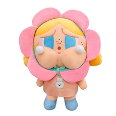 卡通crybaby可爱哭娃毛绒公仔玩偶电玩城抓机labubu娃娃玩具抱枕