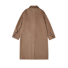 F8802P128控168白底高品质过膝毛呢大衣，男装毛呢大衣，电商B205