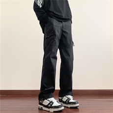 得物直播防水机能裤男士休闲冲锋裤多口袋工装裤K10022-特P40，男装工装外套，电商A099