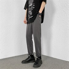 2023年春夏款有型质量好男式九分休闲裤修身L1012P65限88，男装休闲裤，电商A089-1