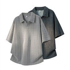 2026美式重磅冰感港风袖T桖春夏DX2610特P25控49，男装T恤，电商B208