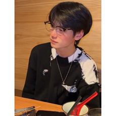 潮牌嘻哈hiphop十字星破坏感小众针织衫男秋冬季情侣套头毛衣，男装针织衫/毛衣，星座506A
