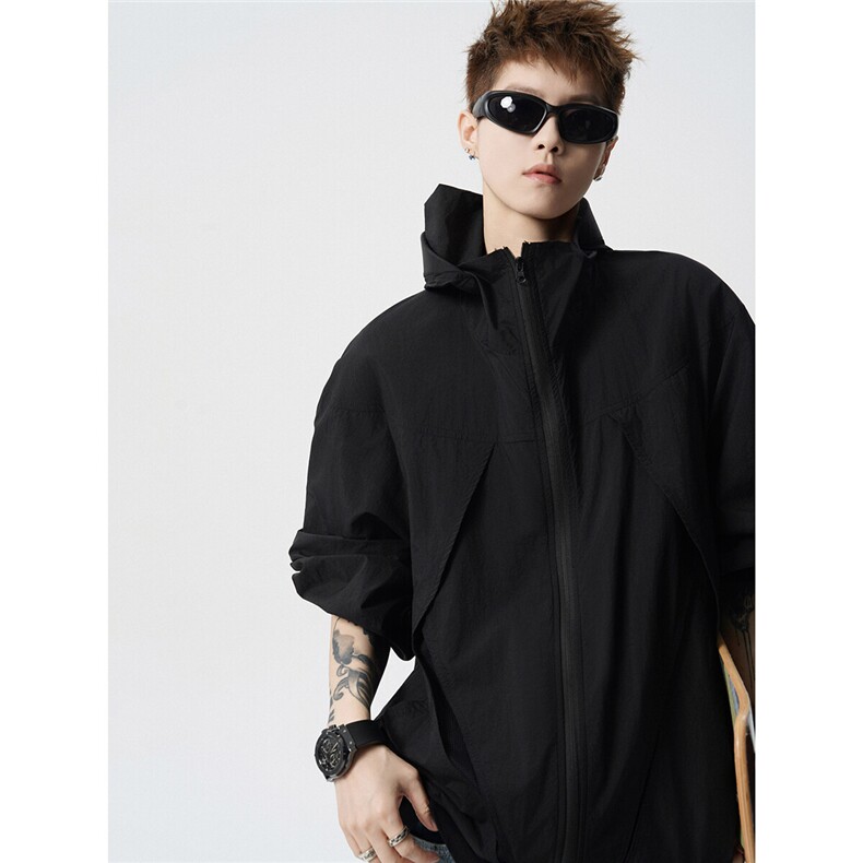 UPF50+网眼拼接防晒衣fs2543-特p48控88山系轻薄防紫外线防晒服，女装防晒衣，电商B370