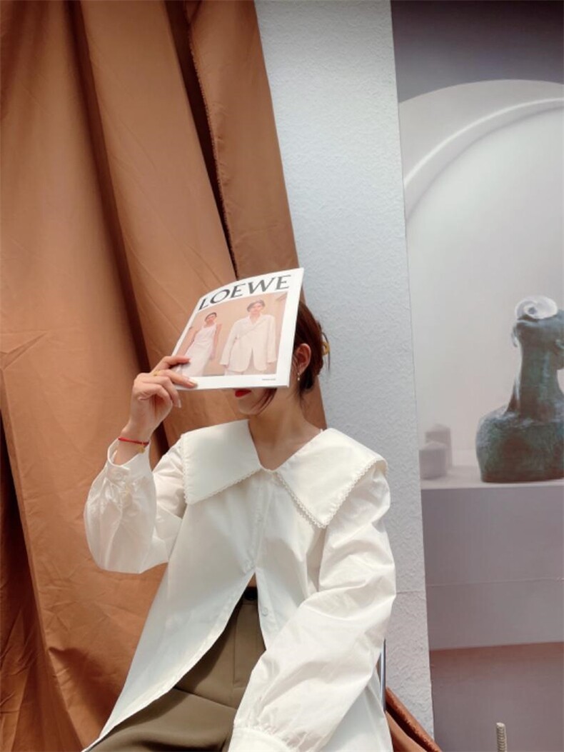 现货，秋季新款韩版衬衣，其它，YEAXIU(6F)