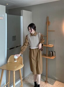 秋季连衣裙图片
