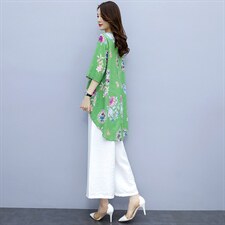 2021夏季新款时尚气质圆领简约优雅休闲舒适显瘦两件套，女装套装/套裙，香香