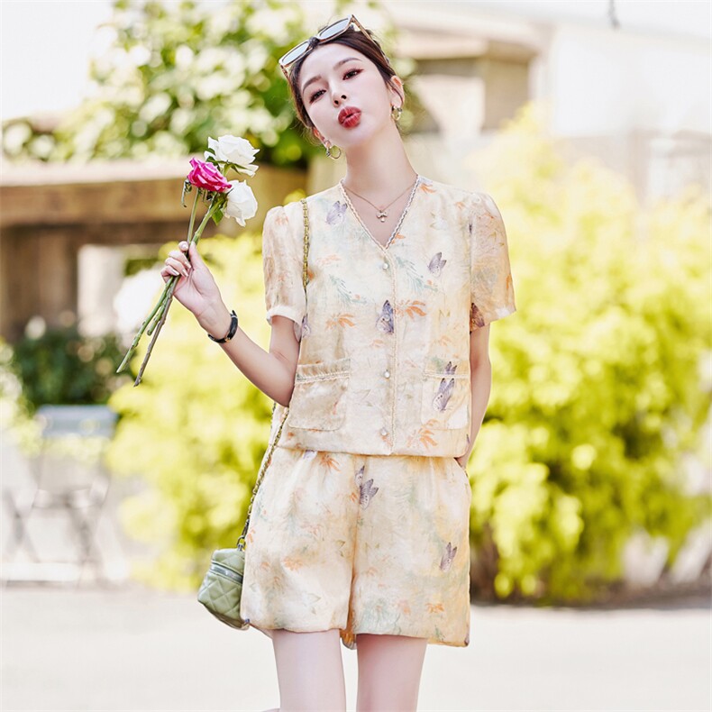 现货！！！！时尚彩色高级感套装,女装套装/套裙,素月