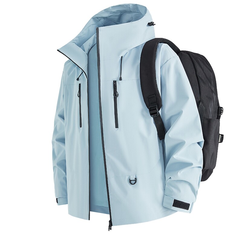 冲锋衣2025新款春秋季户外防风防水登山服外套女A436-25008-P50,男装夹克,电商A436