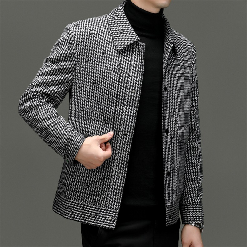 M5179-13钱塘2020-3时尚休闲冬季厚款百搭中年男士夹克外套P315,男装夹克,钱塘207-3