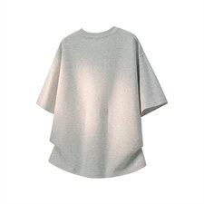 2026美式重磅冰感刺绣字母短袖T桖春夏DX2606特P28控59，男装T恤，电商B208