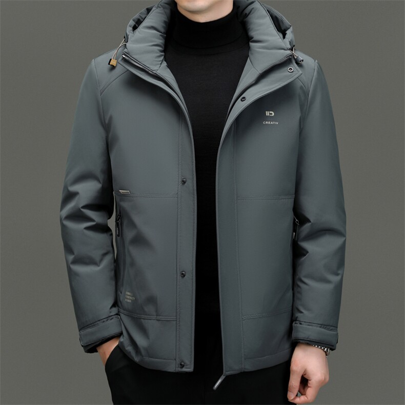 AK78150钱塘2020-3商务休闲新款冬季简约百搭中年男士羽绒服P300图片