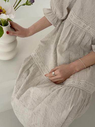 八角花高品质连衣裙，女装连衣裙，TVMV(4F)