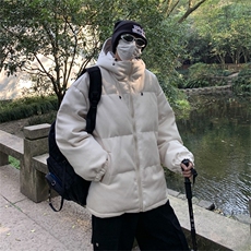 电商DSA028-KBMYD冬季新款麂皮绒立领棉衣男，男装棉衣，电商A028