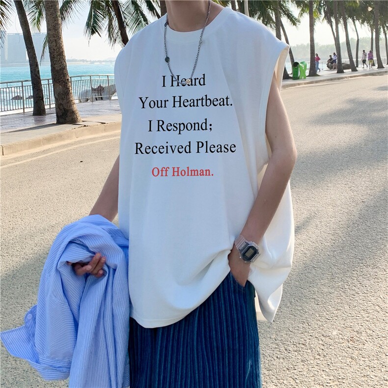 量大图低自动【有货】纯棉背心HD019-1-BX25106-P20，男装背心/马甲，电商019-1