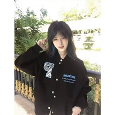 网图有货民族风刺绣棒球服外套男女宽松情侣美式夹克A1024-P60，男装民族服装，星座1505