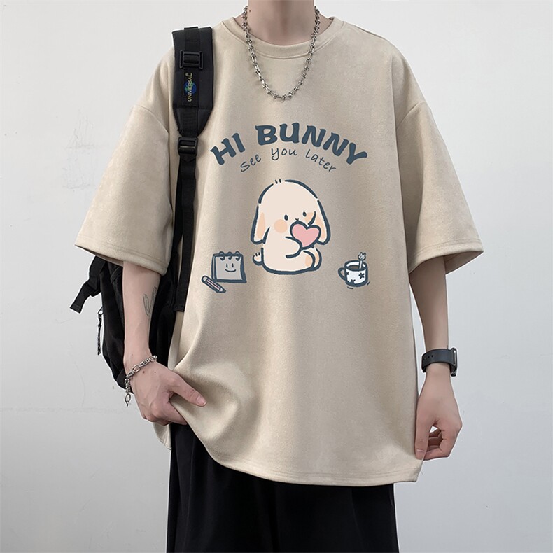 麂皮绒短袖t恤男大码半袖男JD82314-P25,男装T恤,电商A040