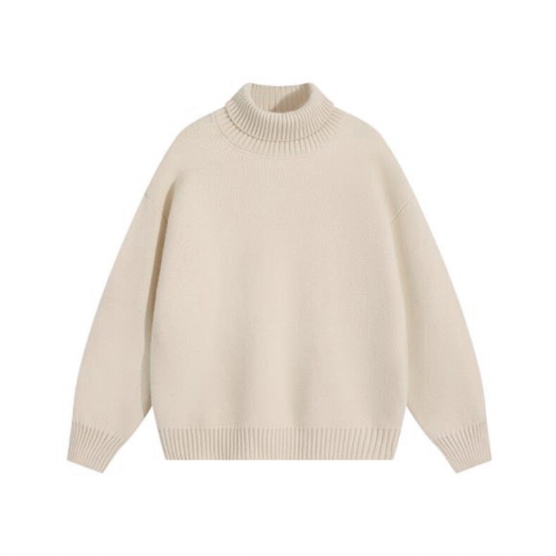 纯色高领针织毛衣男A367M2403特P35M2403JR加绒特P45，男装针织衫/毛衣，电商A367