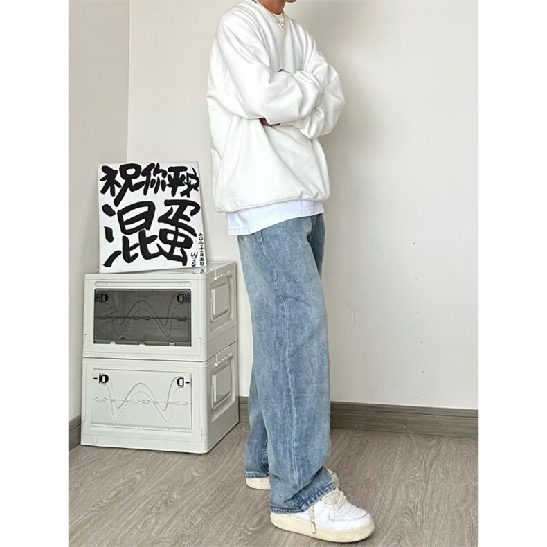 美式牛仔裤男款秋季长裤潮HB11P45,男装牛仔裤,星座1116-2