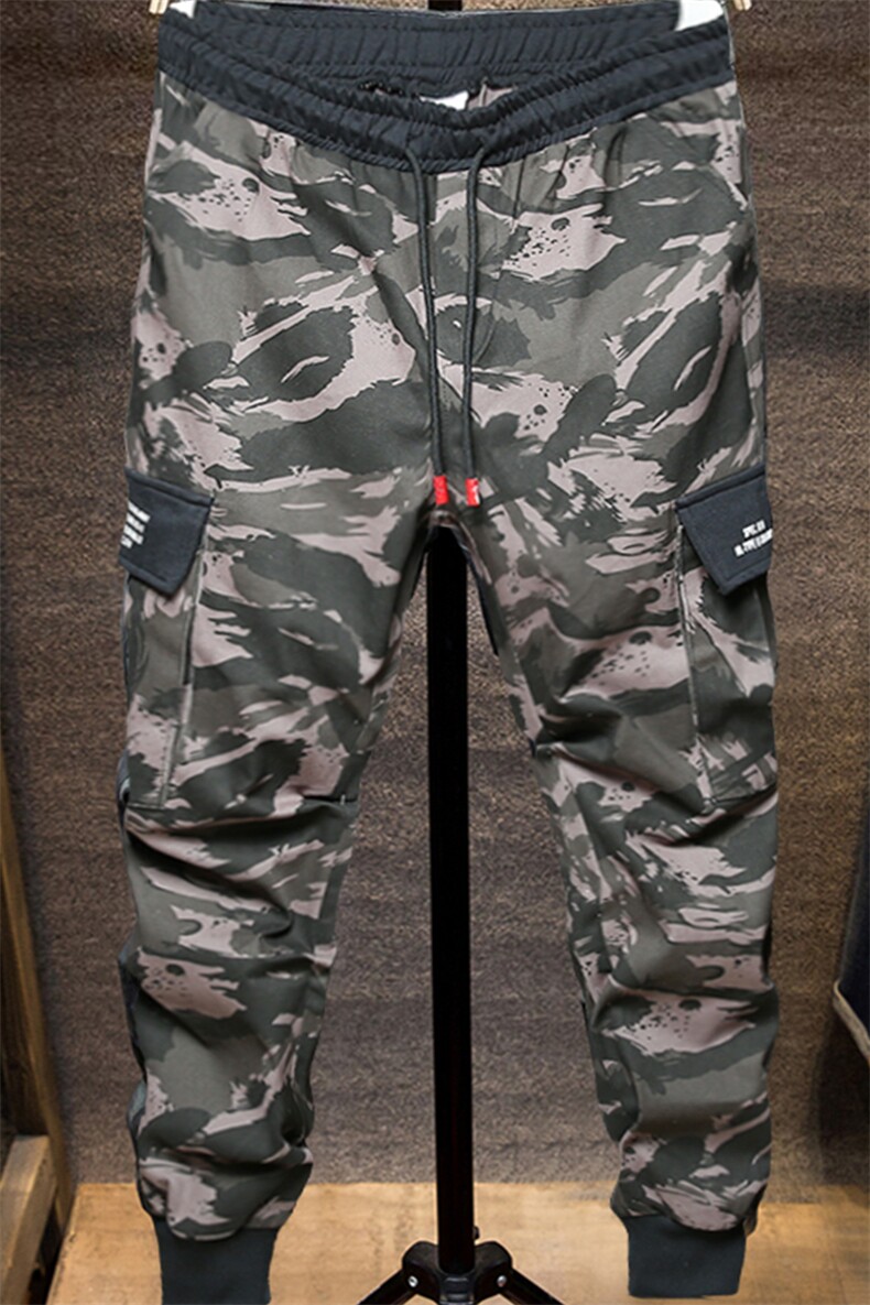 M9335大码男束脚弹力迷彩工装裤5032-1_388(M-4XLP505XL-9XLP60,男装休闲裤,星座1516-1