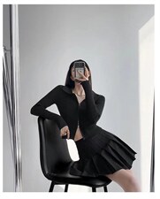 百褶小裙裤，其它，驿谷