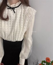 爆-磨毛系列-蕾丝上衣，其它，新袖