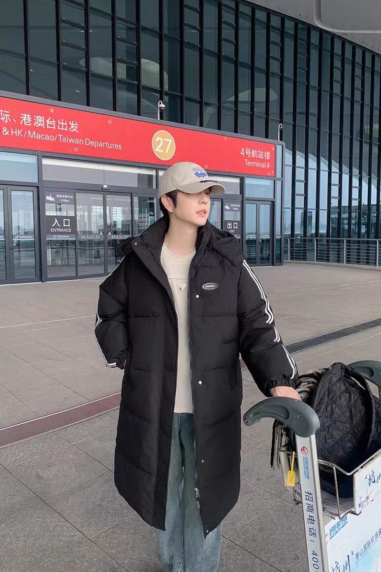 常规简约长袖情侣2026年设计感冬装外套学院风新款街头长款宽,女装短外套,星座218-1（原230）