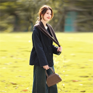 夹棉棉服女保暖舒适休闲2025冬季时尚休闲外套棉衣图片