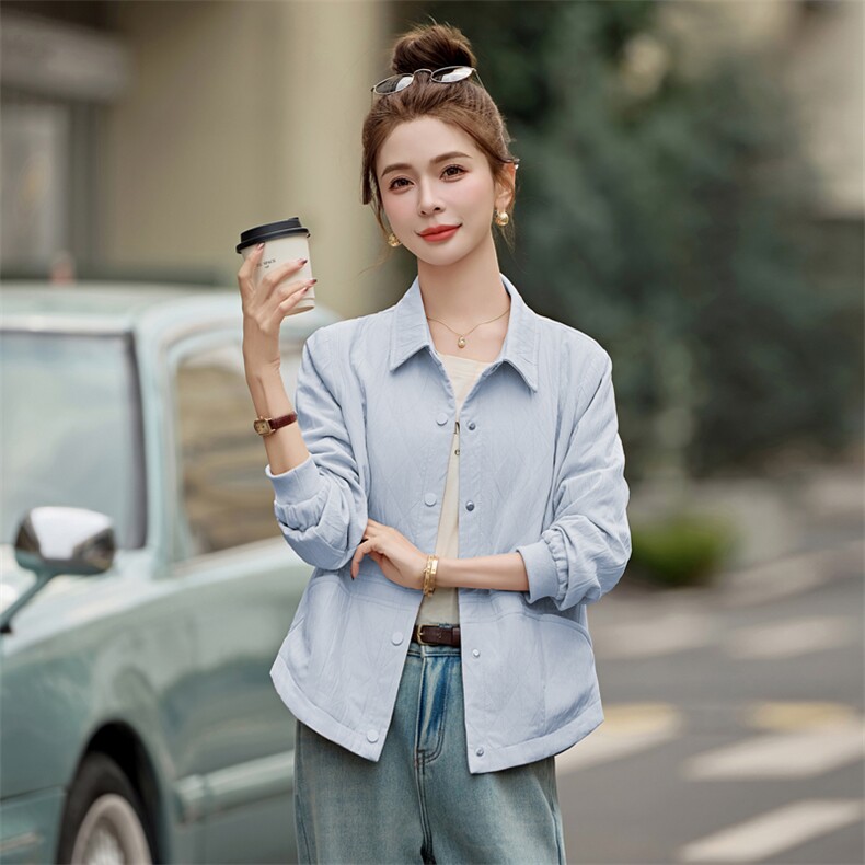 2026春秋新款女士外套休闲上衣,女装短外套,余墨
