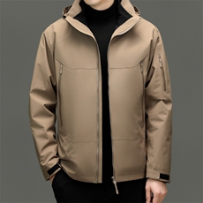 三合一防水冲锋衣男机能夹克秋冬季可脱卸连帽内胆户外登山服外套，男装夹克，电商B212（原钱塘6029）