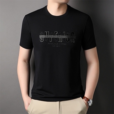 夏季新款中年短袖T恤男装圆领半袖上衣男士宽松衣服潮HP2321-P60，男装T恤，星座1105-3