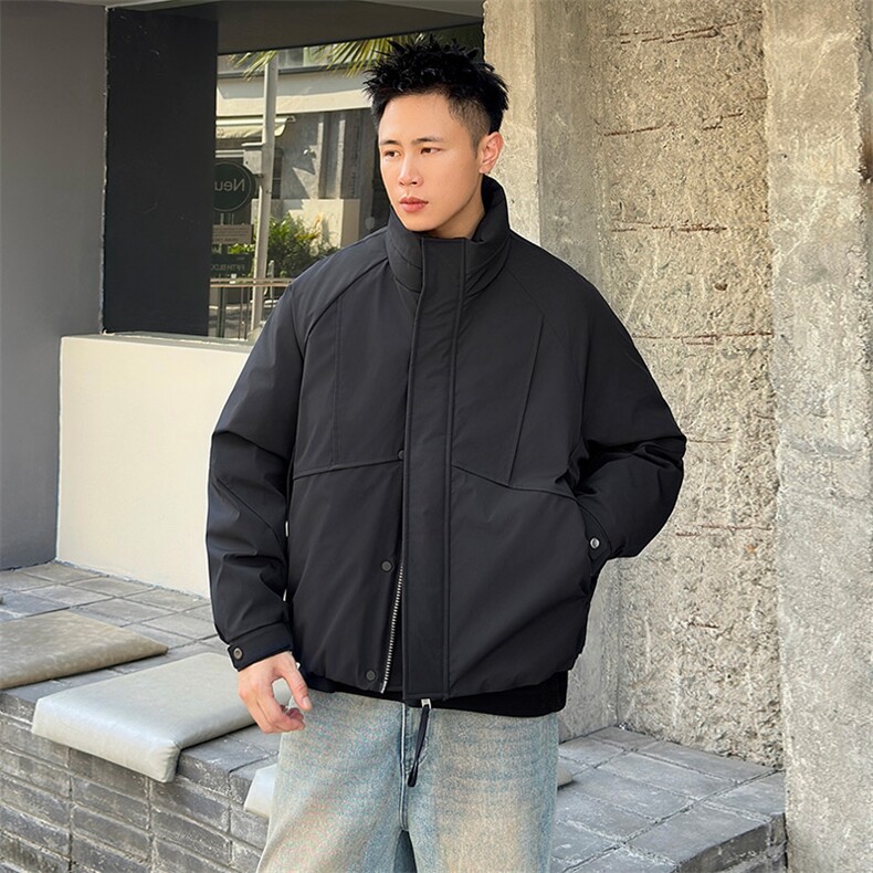 2025新标90白鸭绒冬季男立领高品质羽绒服大码外套302-P280,男装羽绒服,星座223（原229-2）