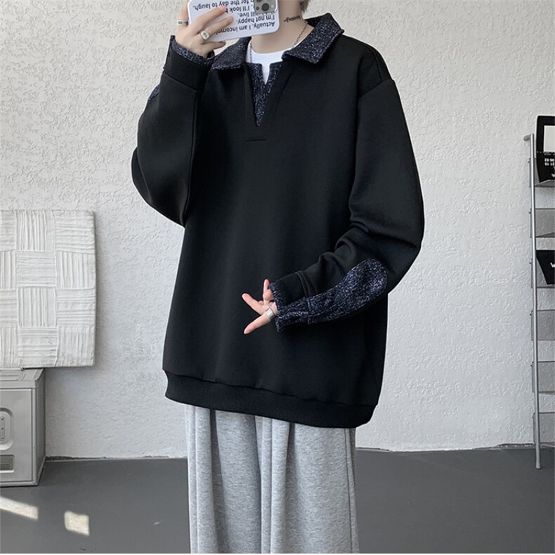 WY10173-特批50加绒P60美式重磅绒感V领卫衣大码撞色上衣外套,女装短外套,电商A059