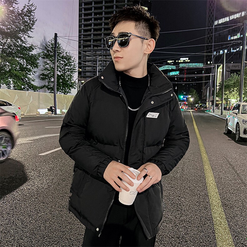 社会小伙男士冬季棉衣立领潮流贴标棉服个性棉袄A266-P04-P65,男装棉衣,电商A266
