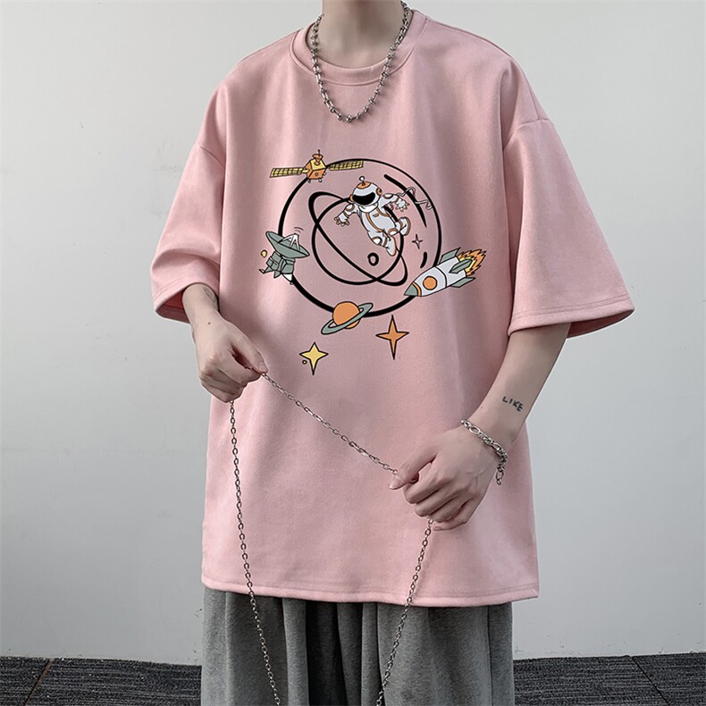 麂皮绒短袖t恤男大码半袖男JD82142-P25,男装T恤,电商A040
