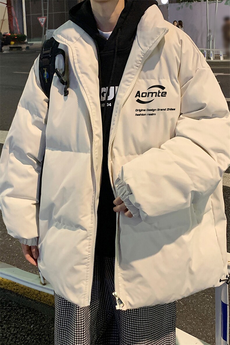 秋冬新款韩版加厚保暖立领宽松棉服外套男MY62032P115控138,男装棉衣,电商A268A