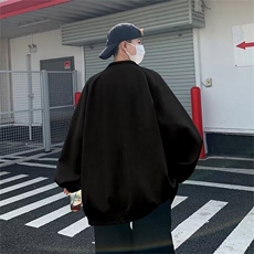 【有货】DW176-P68秋冬季新款宽松加绒男士卫衣外套潮流休闲外套，男装夹克，星座603-2