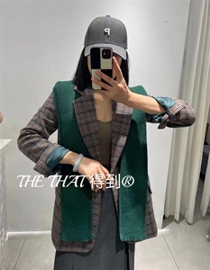 羊呢披肩西服外套图片