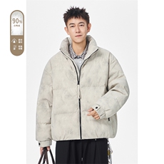 2025冬季新款港风无影墙大码90%白鸭绒羽绒服M-4X2510-特P239，男装羽绒服，电商A022
