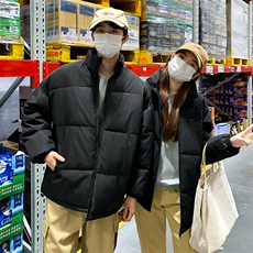 奶呼呼棉服女2025新款情侣加厚立领宽松学生棉衣外套潮C598-85，男装棉衣，星座911-2(原星座613-2）