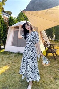 碎花连衣裙,女装连衣裙,云落伊里(1F)