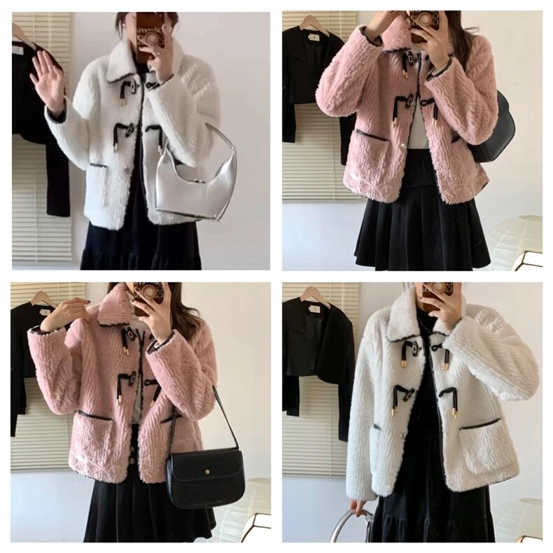 2022秋冬新款颗粒小香复古短款外套，其它，泰靡(1F)