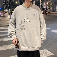 8XL圆领卫衣男超大码胖子肥佬大号长袖t恤S6394-P28，男装卫衣，电商A040
