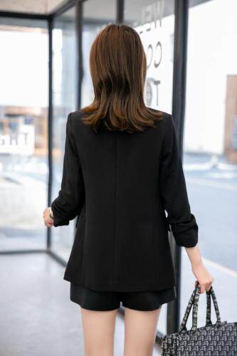 气质西装小外套，女装西装，水锦红