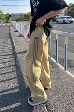 大量现货百搭条纹登山裤男夏季新款户外松紧抽绳长裤DY5032-P55，男装休闲裤，电商A178
