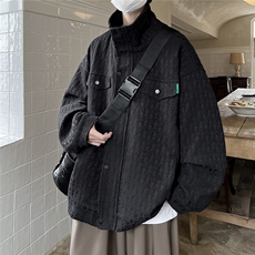 小香风美式牛仔夹克男宽松大皂风百搭工装外套JK8740P125控168，男装夹克，星座226-1