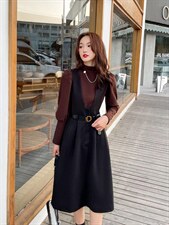 冬季薄呢套裙，其它，亿炫