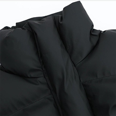现货5W件冬季三防重磅硬挺boxy短款羽绒立领PU皮棉衣外套加厚棉服，男装棉衣，电商A486-1