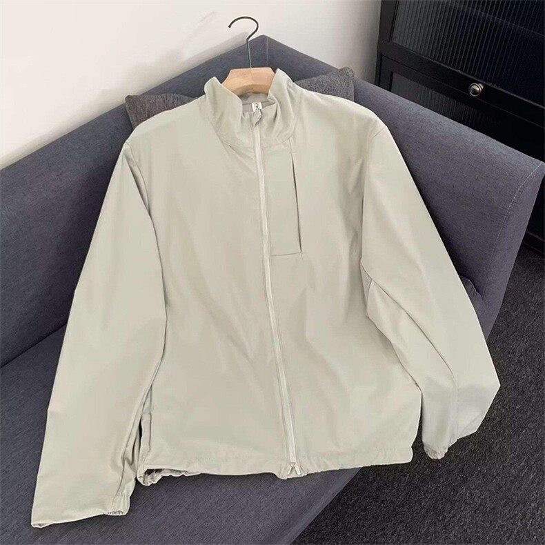 春夏款高品质冰感速干防晒服男女休闲户外运动外套透气机能风夹克,男装防晒衣,电商A486-1